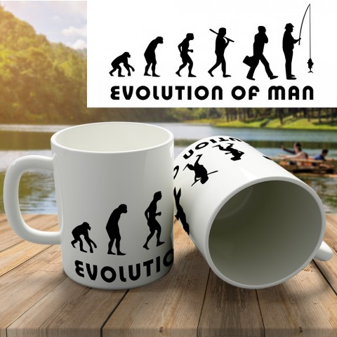Кружка "Эволюция мужчины"
